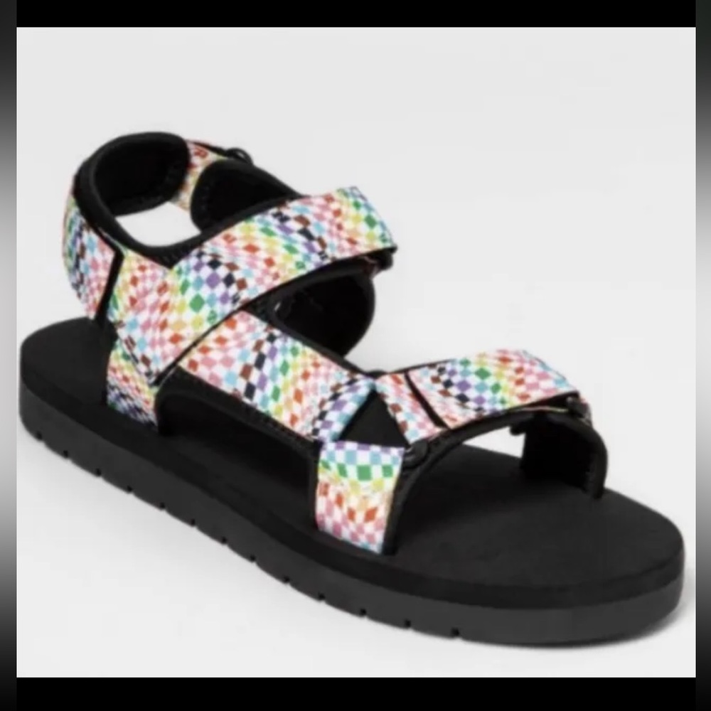 Unisex Pride Collection Debbie Multicolor Sandals